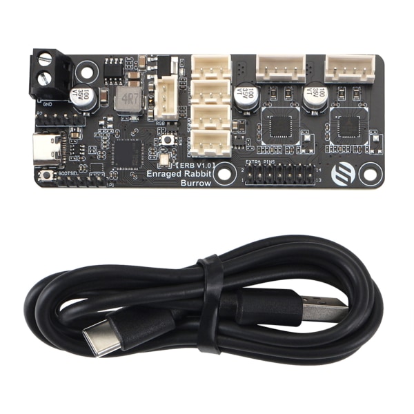 til VORON 2.4 3D Printer Kontrolkort ERCF ERB Easy Board V1.0 Bundkort Enraged Rabbit Burrow Board Feeder