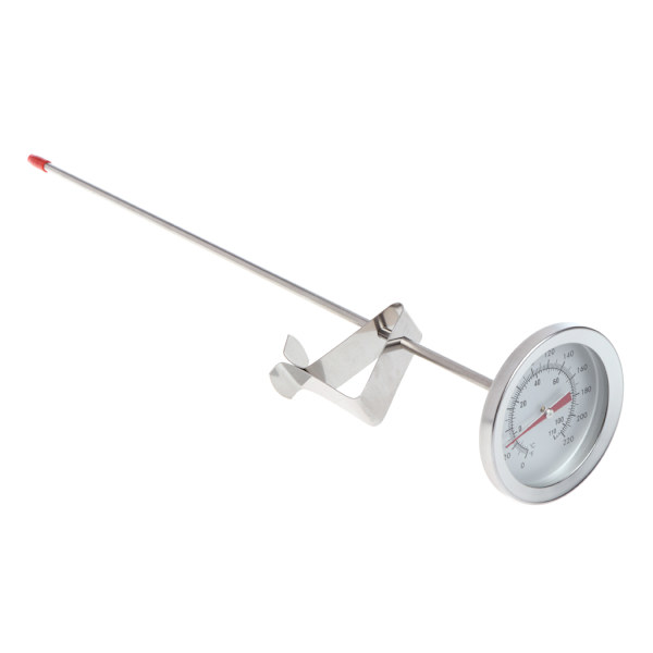 Friteringstermometer Øyeblikkelig Avlesning 30cm Dial Kjøtt BBQ Termometer for Brygging