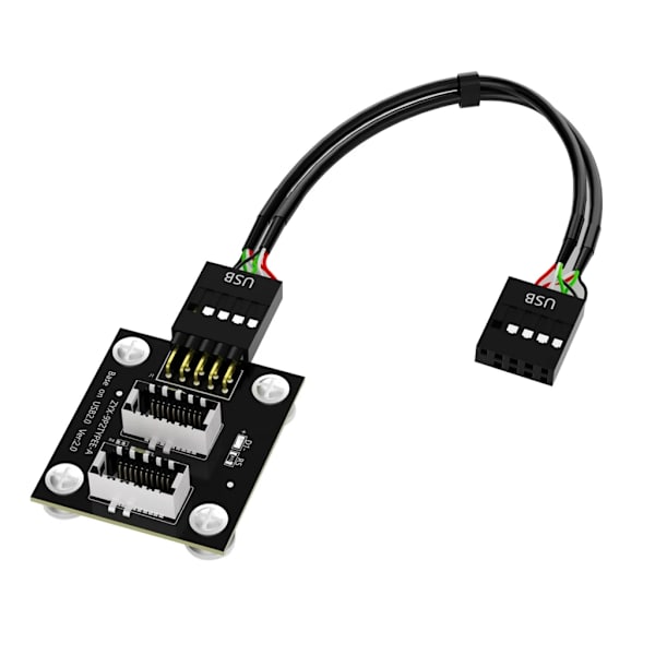 USB 3.1 Frontpanel Header USB 9Pin till Typ-E Intern Moderkortsadapter