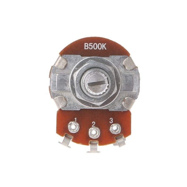 B500K Potentiometer Splined Pot Elgitarr Bas Effektförstärkare Ton Volym Del