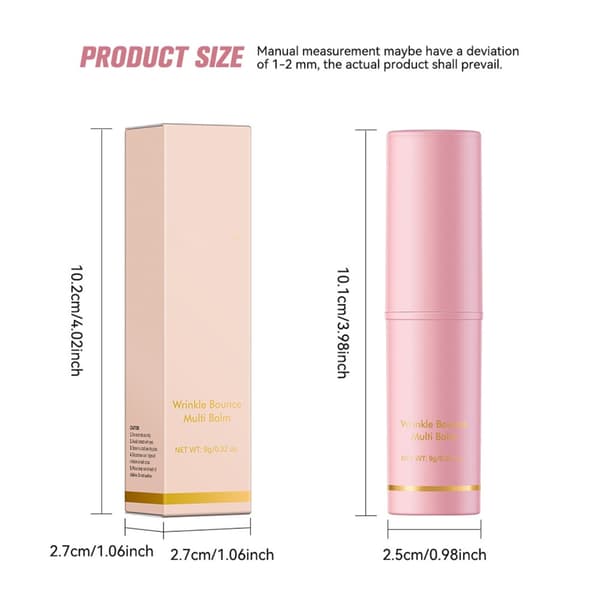Wrinkle Bounce Multi Balm Återfuktande Balm Ansiktsbalm Stick