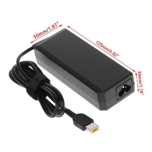 20V 4,5A 90W AC-adapter Batteriladdare Power för Lenovo ThinkPad