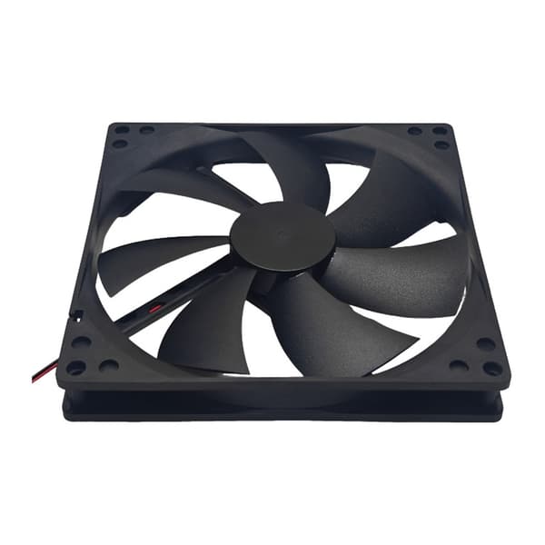 12V 180mm Computer Køleventilator 53CFM Luftstrøm Tynd 25mm XH2.54mm Stik Til Ventilationssystemer