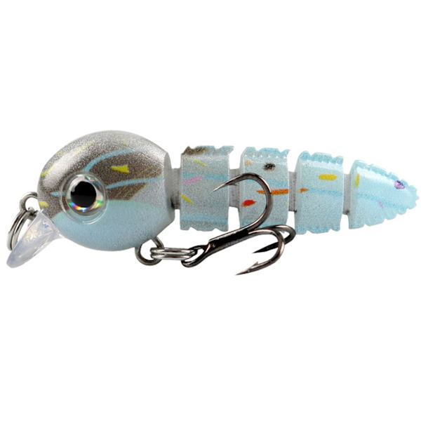 Fiskebete Wobbler Muti-Section Jointed Casting Soft Lure Diskantkrokar Hårt Crankbait Sjunkande Tackle Pesca Swim Bait 1
