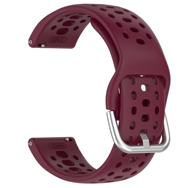 Åndbare, fleksible armbånd, håndledsremme, bælte til Active 2 silikone urrem Military green