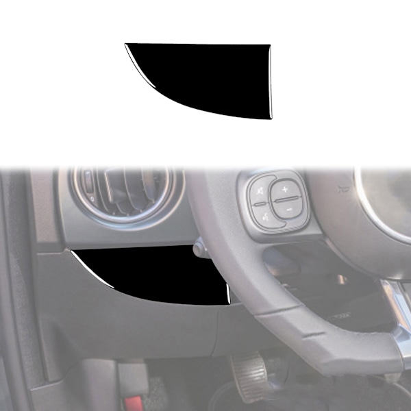 Side Air Outlet Panel Case Holdbart Bil Dekorativt Tilbehør Passer til 500