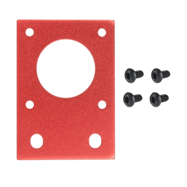 3D-skrivartillbehör 42 Stepper Motor Monteringsfäste Lämpligt För 2020 2040 Red