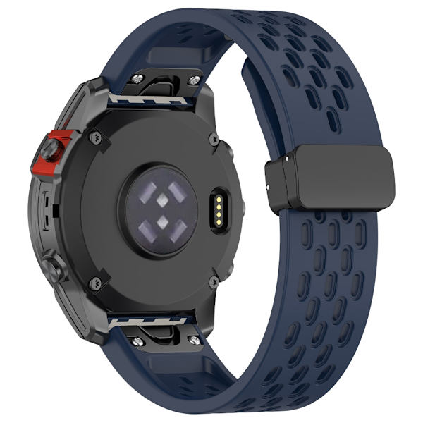 Watch i silikon för Fenix ​​7X/7X pro/Epix Pro 51 mm Smartwatch Snygga watch Vattentätt armband Blue