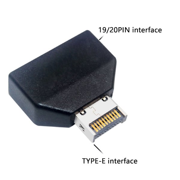 USB Sisäinen Header - Type E -sovitin 20pin/19pin USB 20 Pin Muuntimet
