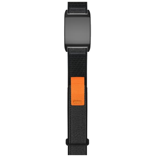 Justerbart Split Design Nylonbælte til 4.0 Unisex Armbånd Quick Release Black rainbow