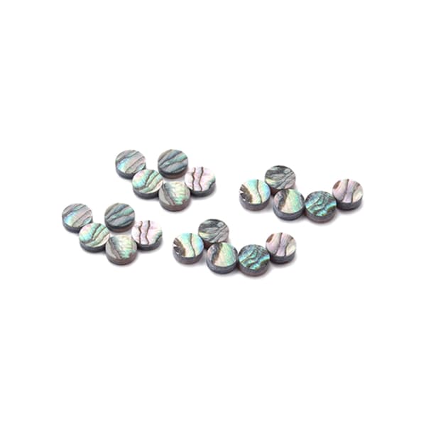 20st 3x2mm Naturlig vit Pärlemor Shell Inlay Gripbräda Gripbräda Prickar för gitarr Bas Ukulele-Banjo Caibei