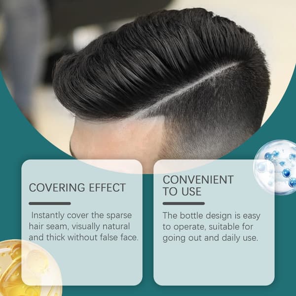 Hårconcealer-krem Praktisk påføringsdesign sikrer concealer-effekt