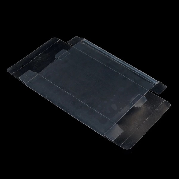 2st/ set vagnar Clear CIB Case Sleeve Box för SNES/N64 CIB Games Protector