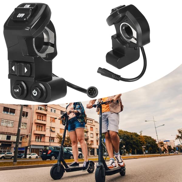 Kontrollbrytere for Max Blinklys Hornknapp Scooter Tilbehør
