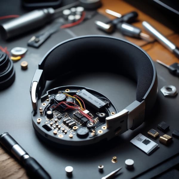 USB C Gaming Headset Reparationskabel för ROG Prism S Hörlurar