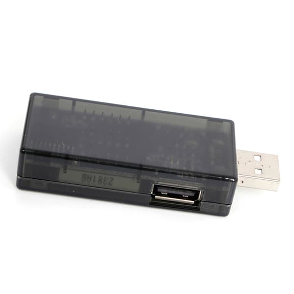 USB Ström- och Spänningstestare USB Voltmeter Amperemeter Detektor Dubbelrad Visar Ny