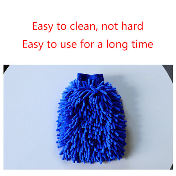 Chenille Håndkle Bil Mikrofiber Klut Polering Tørkehåndkle Rengjøringsstøvklut
