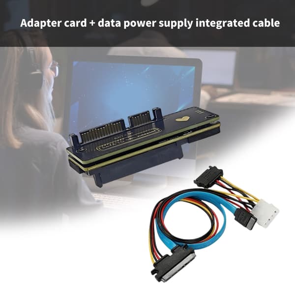 Professionel 22Pin til 29Pin Forbindelse SATA3.0 til 29Pin Risers Kort til PC