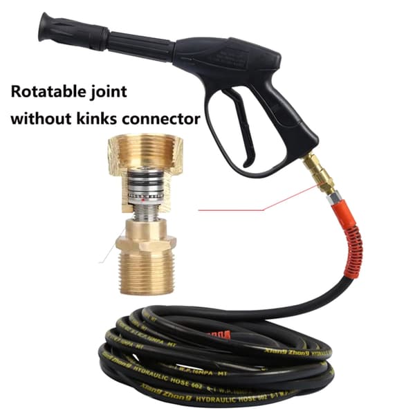 2 st M22 14mm Högtryckstvätt Svängled Högtryckstvätt Adapterkoppling