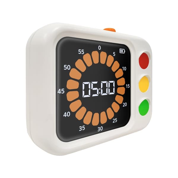 Digital opgavetimer 60 minutter Visuel timer til studerende Tidsstyringsværktøj