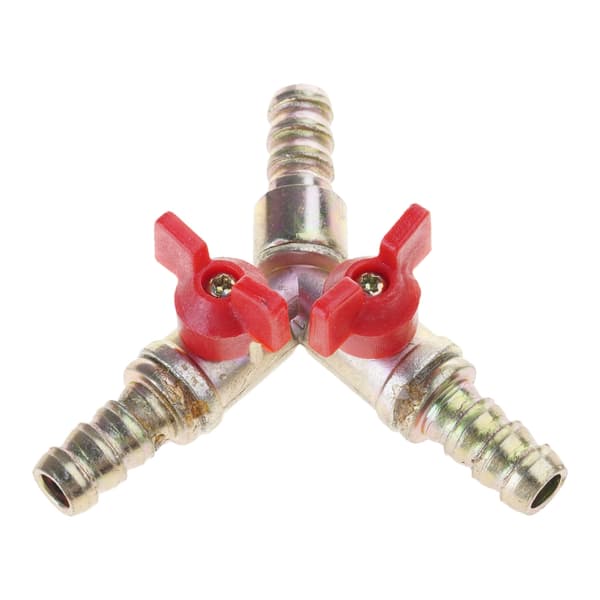 3/8\" Slangekobling Kule for Ventil 3-veis Union Kryss/Splitt Avstenging for Ventil