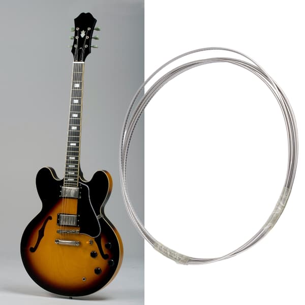1 rulle kopparnickel 1,6 mm-2,9 mm bredd 2,5 m gitarrbandtråd för gitarr 2.7mm
