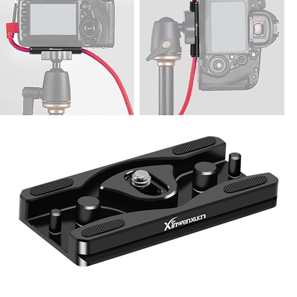 Universal Camera Quick Release Plate Enkel och säker monteringslösning Kamera Quick Release Shoe Plate Enkel installation