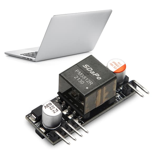 DP1435 Isolerad Poe Modul Kort Stift-typ med Solid Kondensator För Effektiv