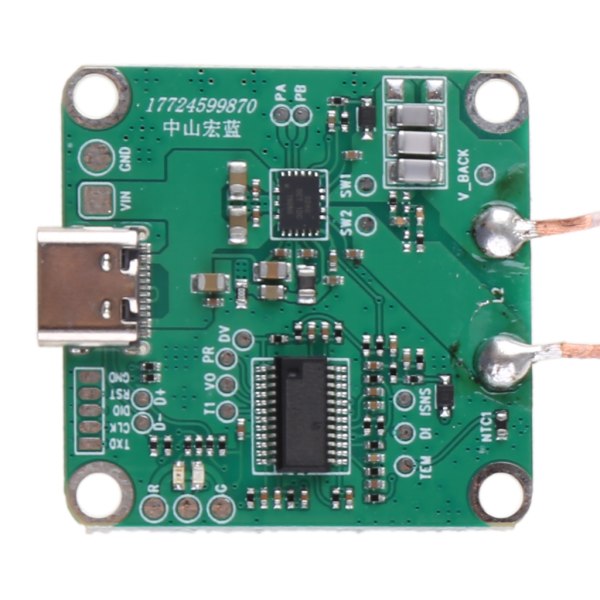 20W High Power 5V -13,5V Snabbladdning Trådlös laddare Sändarmodul Typ-C USB + Coil Qi Universal Mobiltelefon