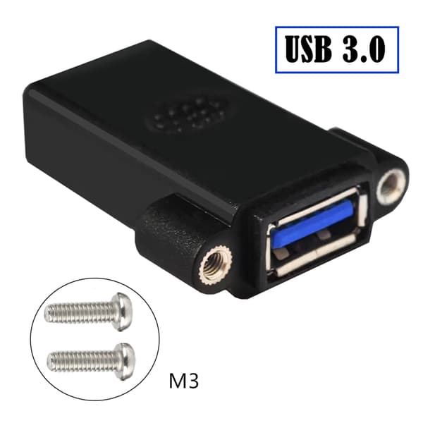 USB3.0 Hunn Til Hunn Sokkel Panelmonteringsadapter Koblingsforlengelse