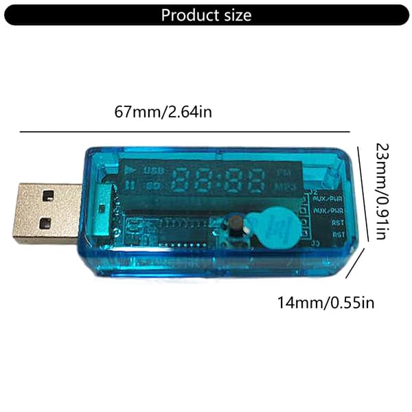 USB-tastatur og museemulator Ren fysisk hardware Auto Cycle Random Button