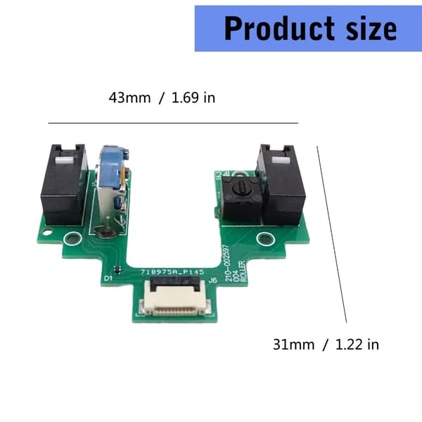 Mouse Hot Swap Bundkort MicroSwitch Knap Board til GPRO2 LIGHTSPEEDs Kailh Silent Switch