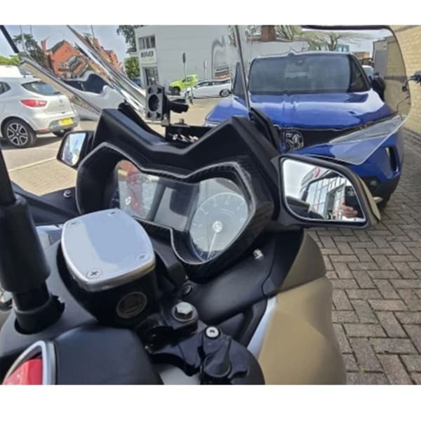 Motorcykelmodifiering Framflyttad Backspegel för XMAX300 2017-2022