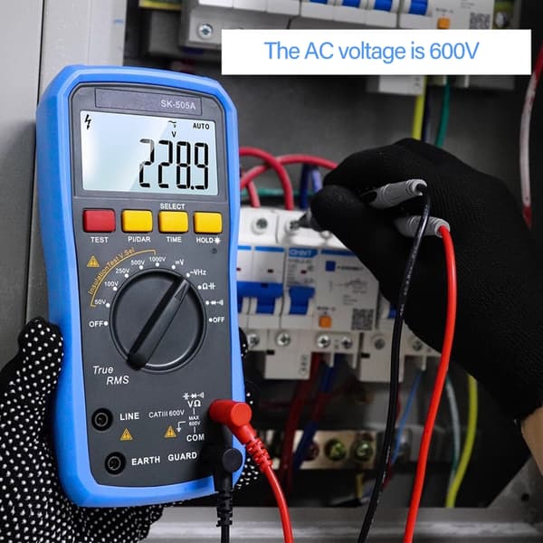 Multimeter høye spenninger Megohmmeter & Voltmeter for nøyaktig kretstesting