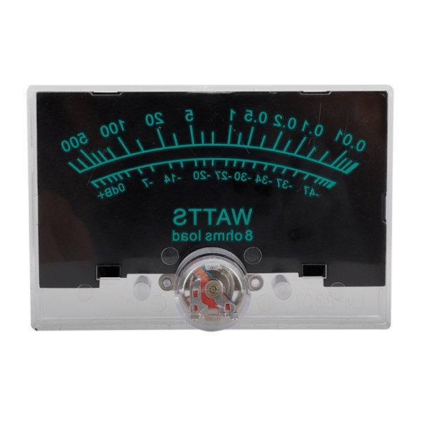 12-16V VU Meter Analog Panel Audios Nivåmätare Blå bakgrundsbelysning Ingen drivrutin för power behövs
