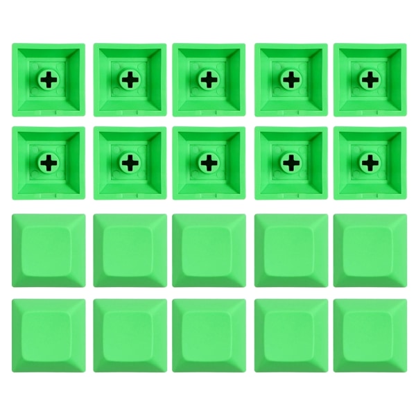 DSA 1U Keycap Sett PBT Blank Keycaps DSA Profil 1U Høyde Keycap Sett For Gaming Mekanisk Tastatur 20STK