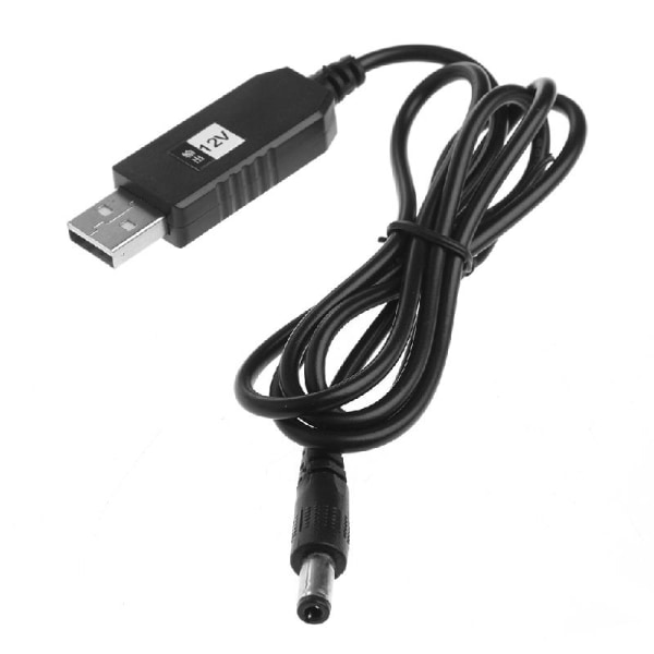 USB Power Boost Line Step Up USB kabel för DC 5V Boost till 12V spänningsomvandlare