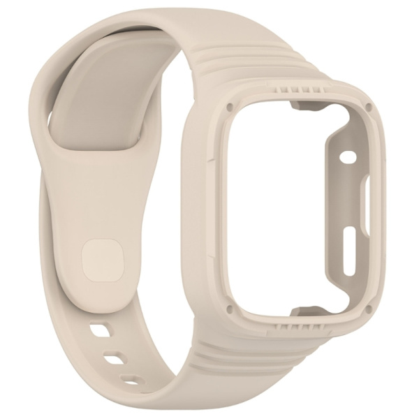 Til Redmi Watch3 Urrem til Kvinder Mænd, Blød Silikone Sportsrem Udskiftningsrem til Smartwatch