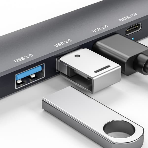 5 Gbps USB til 5-ports USB3.0 USB2.0 USB-splitter-hubs PC-computertilbehør