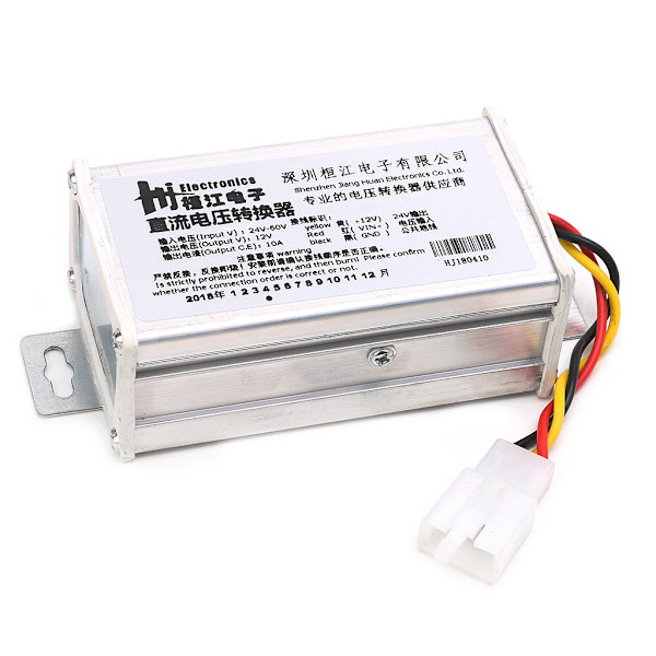 Til DC 24V-60V til 12V 10A 120W Konverter Adapter Transformer til Elektrisk Cykel