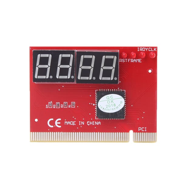 PC Computer Bundkort Analyzer Kit Digital PCI 4 Cifret PCI & ISA PC Tester