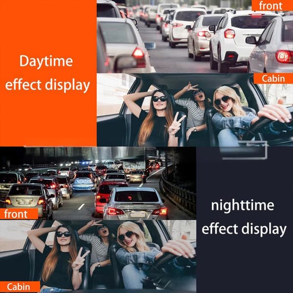 4-linsers Auto DVR 1080P Infrarød Natkameraoptagelse til Erhvervsflåde 32G