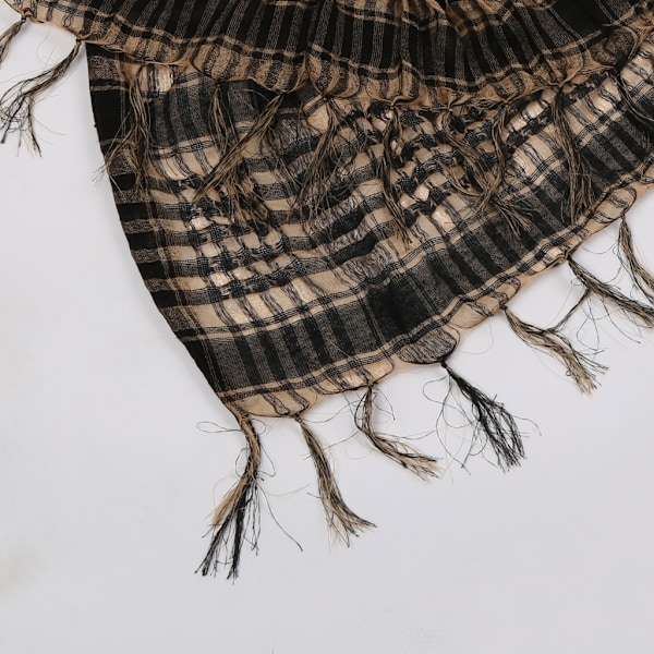 Military Keffiyeh Arab Scarf Jakt Cykelsjal för Head Wrap Army Camo Mud Color