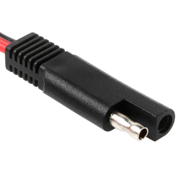 Vattentät 12V bilmotorcykel SAE till USB -laddare med LED-voltmätare för mobiltelefoner, surfplattor, laddningsadapter