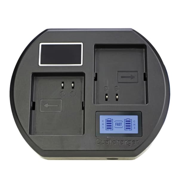 Hurtiglading Kamera USB Batteri Hurtiglader for Arlo Pro/Pro2 Batteri 2 Spors Lading LCD Display Base Lader