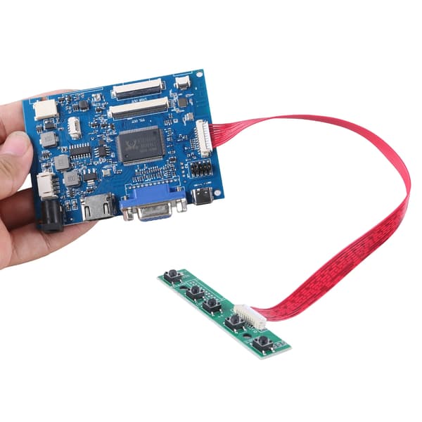 DC5V LCD Driver Board Touch Screen Display Modul Plade 50Pin TTL 40Pin LVDS