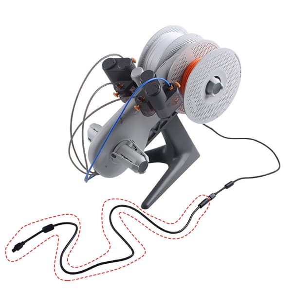 For Lab Mini 3D Printer Forlængerkabel 1M 4Pin Kabel 3D Printer Tilbehør