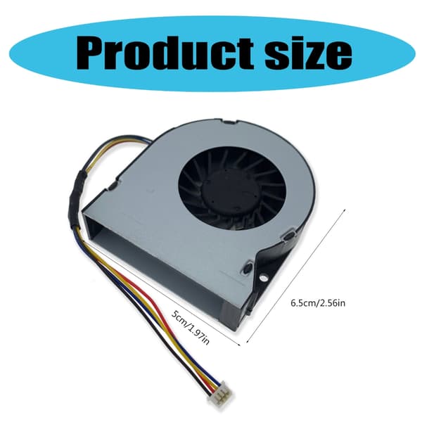 Laptop CPU Køleventilator til Intel Skull Canyon NUC6i7KYK KSB0605HB DC 5V 0.6A