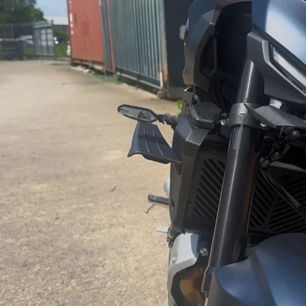 Glat Aerodynamisk Motorcykel Side Streamlining Sæt Tynd Plan 0,3 kg