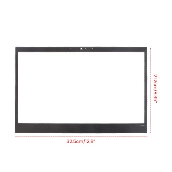 Front Shell Sheet Sticker Erstatning for Thinkpad T490 Datamaskin